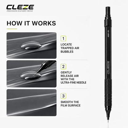 For Vinyl Wrap Cleze Ppf Air Release Pen Ultra Fine Needle Bubble