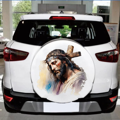 For Bumper Hood Bonnet Decor Large Jesus Cross Sticker Decal