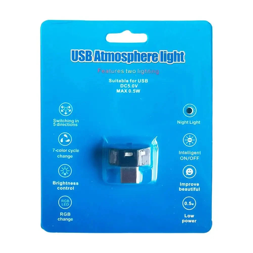 MINI type-c Atmosphere Ambient Night Neon Interior Emergency