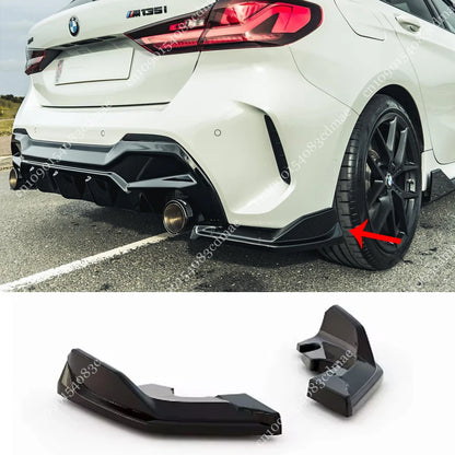 For BMW 1 Series F40 M Maxton Rear Bumper Side Canard Splitter