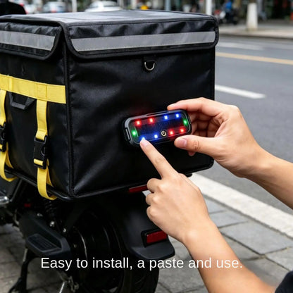 For Vehicles Bright Multi Mode Solar Flashing Powered Motorcycle