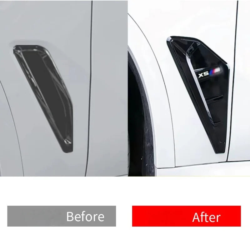 For BMW X5 G05 X5M F95 Side Spoiler Wind Knife Shark Gill Vent
