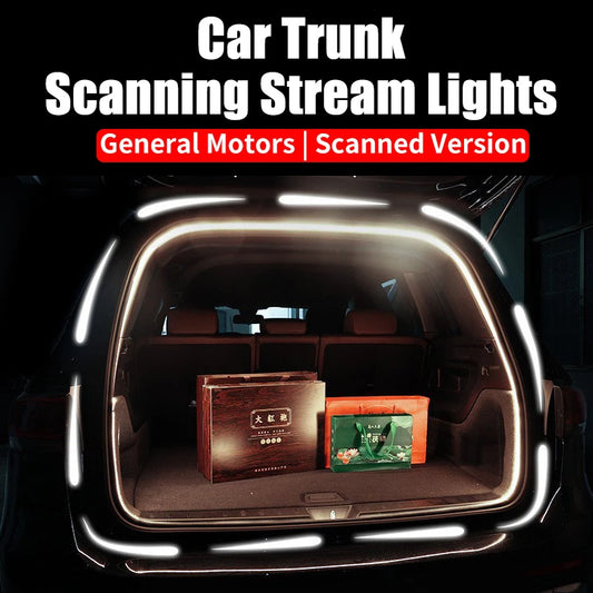 Trunk Lighting Dynamic Flowing Flexible Strip On Off Scanning