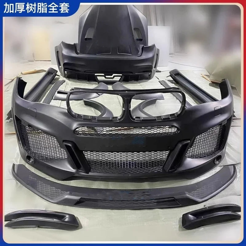 For BMW X6 F16 15-19 Modified Body Kit Front Bumper Rear Tail