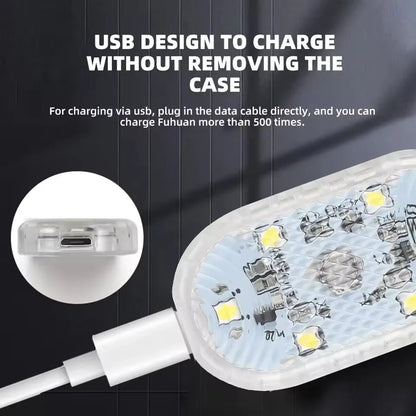 For Trunk Storage Box USB Charging Touch MINI Wireless Interior