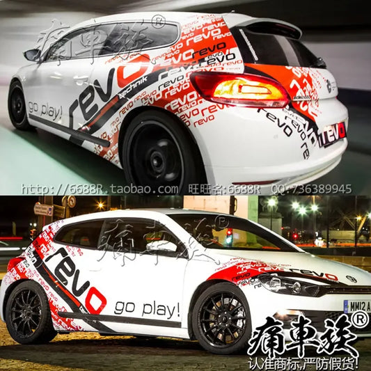 For VW Golf 6 Golf7 Exterior Stickers Body Modification Racing