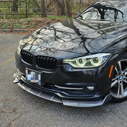 For BMW 3 Series F30 F31 Front Bumper Splitter Lip Spoiler