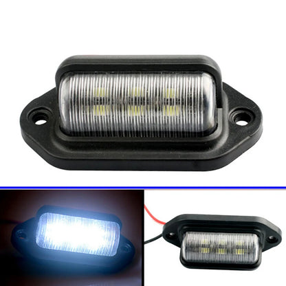 1PC Waterproof 12V License Plate Boat Truck Trailer Step