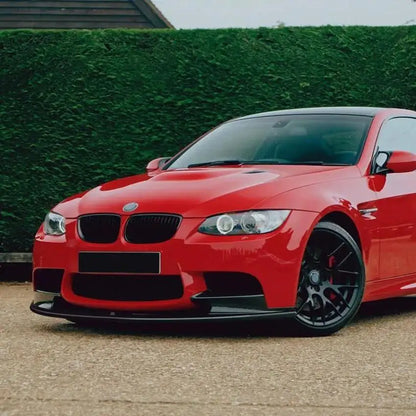 For BMW M3 E90 E92 E93 Gloss Black ABS Front Bumper Lip Splitter