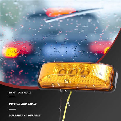 For Trailer Main In 3.9inch Tail Rear Lamps Indicator Marker