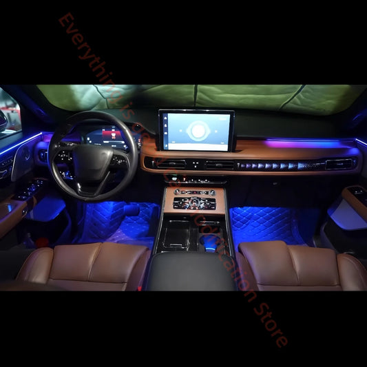 For Lincoln Aviator Automotive Interior Lighting Atmosphere