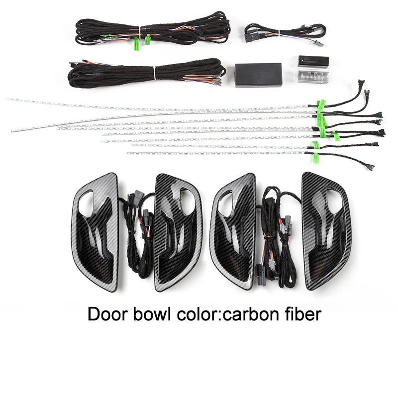 For BMW 5 Series F10 F11 Interior Neon Ambient 12V RGB Stripe