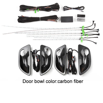 For BMW 5 Series F10 F11 Interior Neon Ambient 12V RGB Stripe