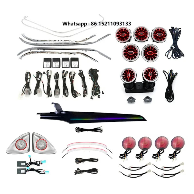 For W205 Glc X253 Lighting System Color Ambient Kit Interior