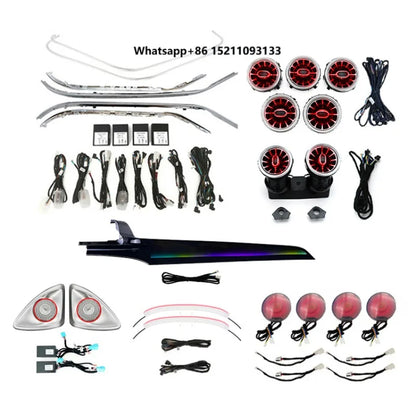 For W205 Glc X253 Lighting System Color Ambient Kit Interior