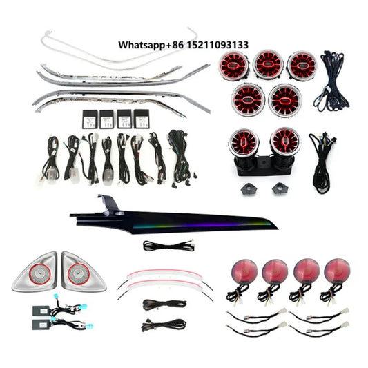 For W205 Glc X253 Lighting System Color Ambient Kit Interior