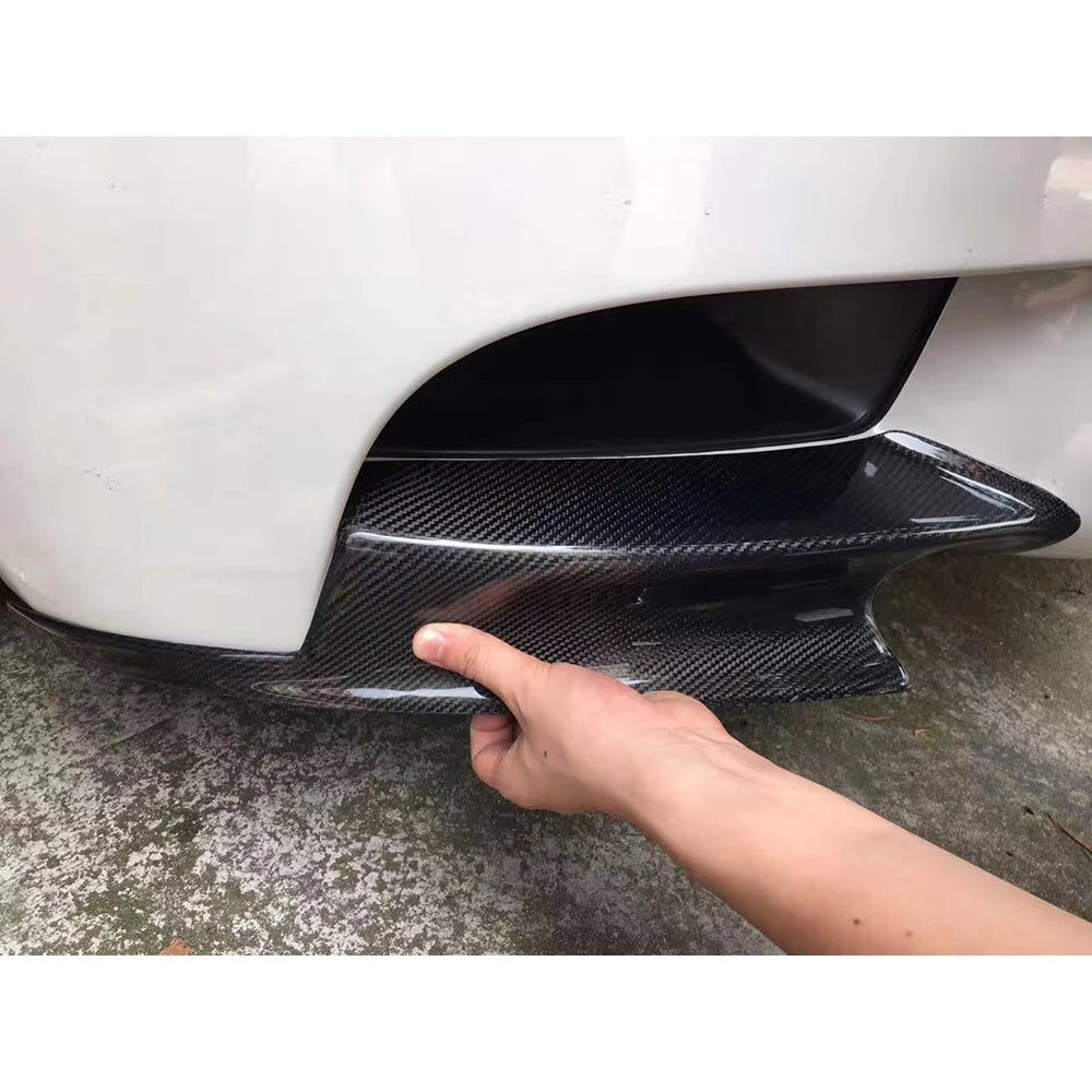 For E92 Front Lip Upper Side Splitters Flaps BMW Series E90 E92