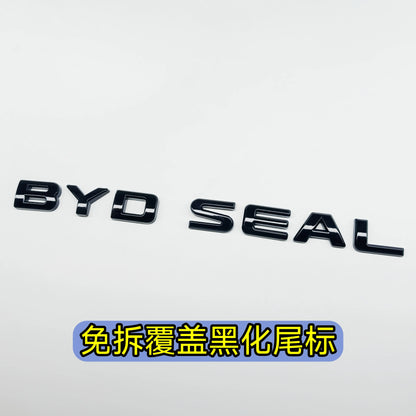 For BYD Seal Dedicated Black Front Rear Emblem Modification