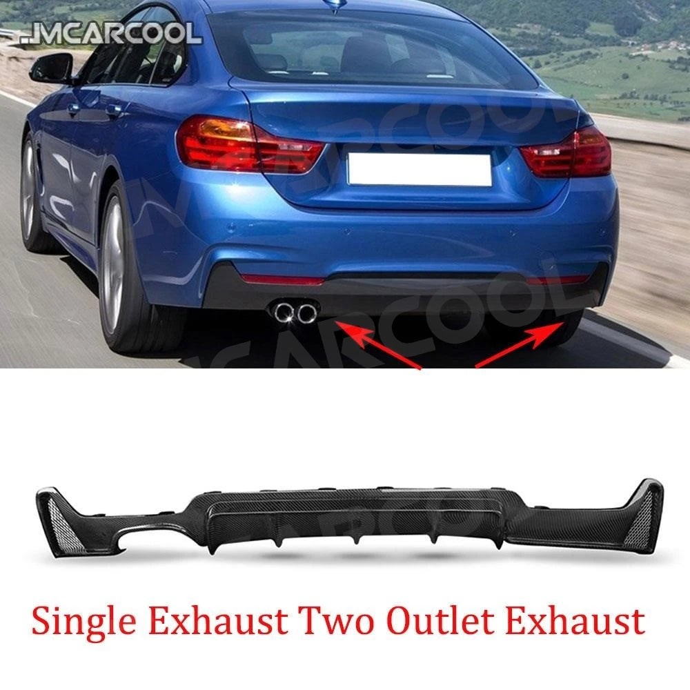 For BMW 4 Series F32 F33 Jmcarcool Carbon Fiber Rear Lip
