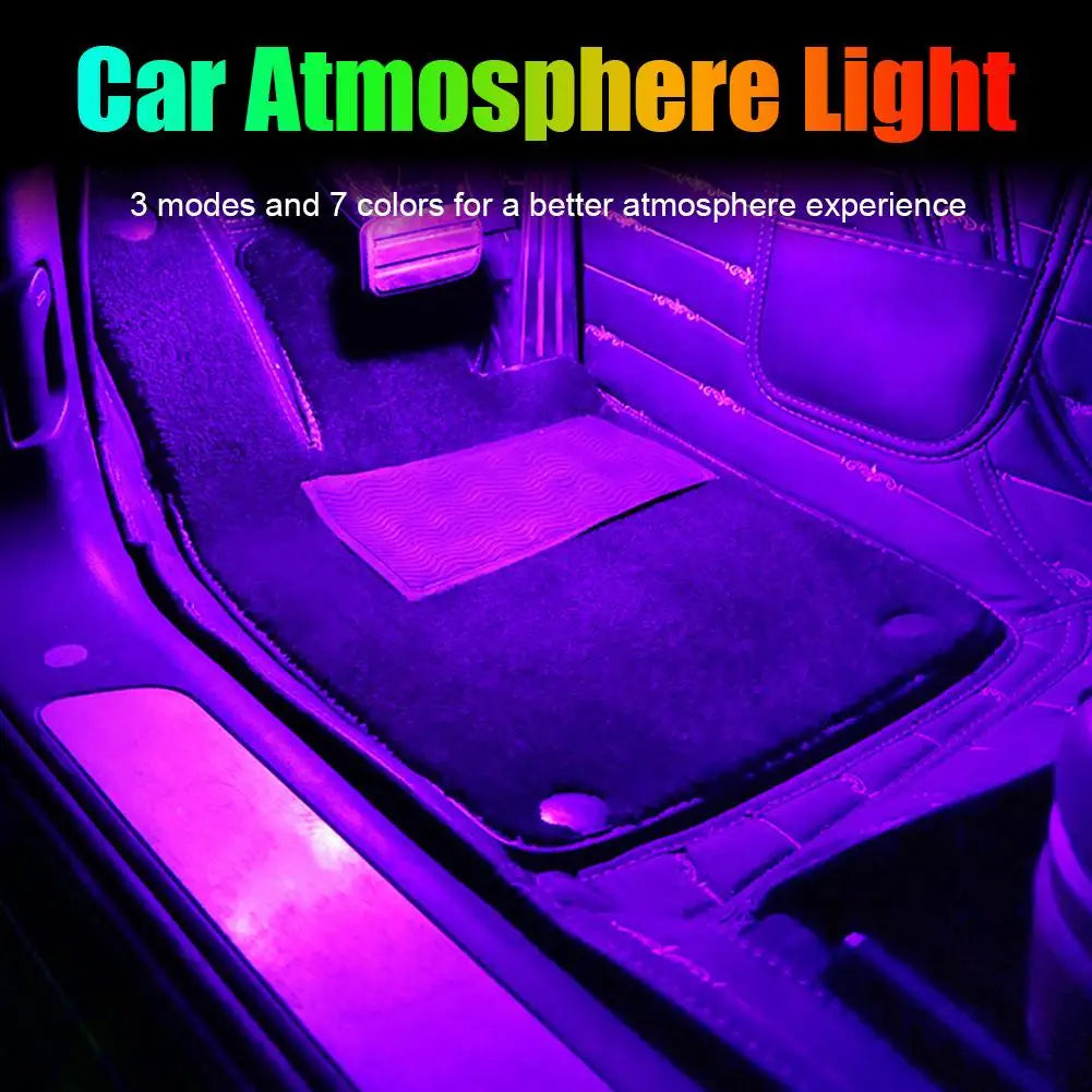 RGB Foot Ambient Night USB Neon Mood Interior Environment