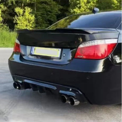 For BMW 5 Series E60 2002-2010 Rear Diffuser Dual Outlet No