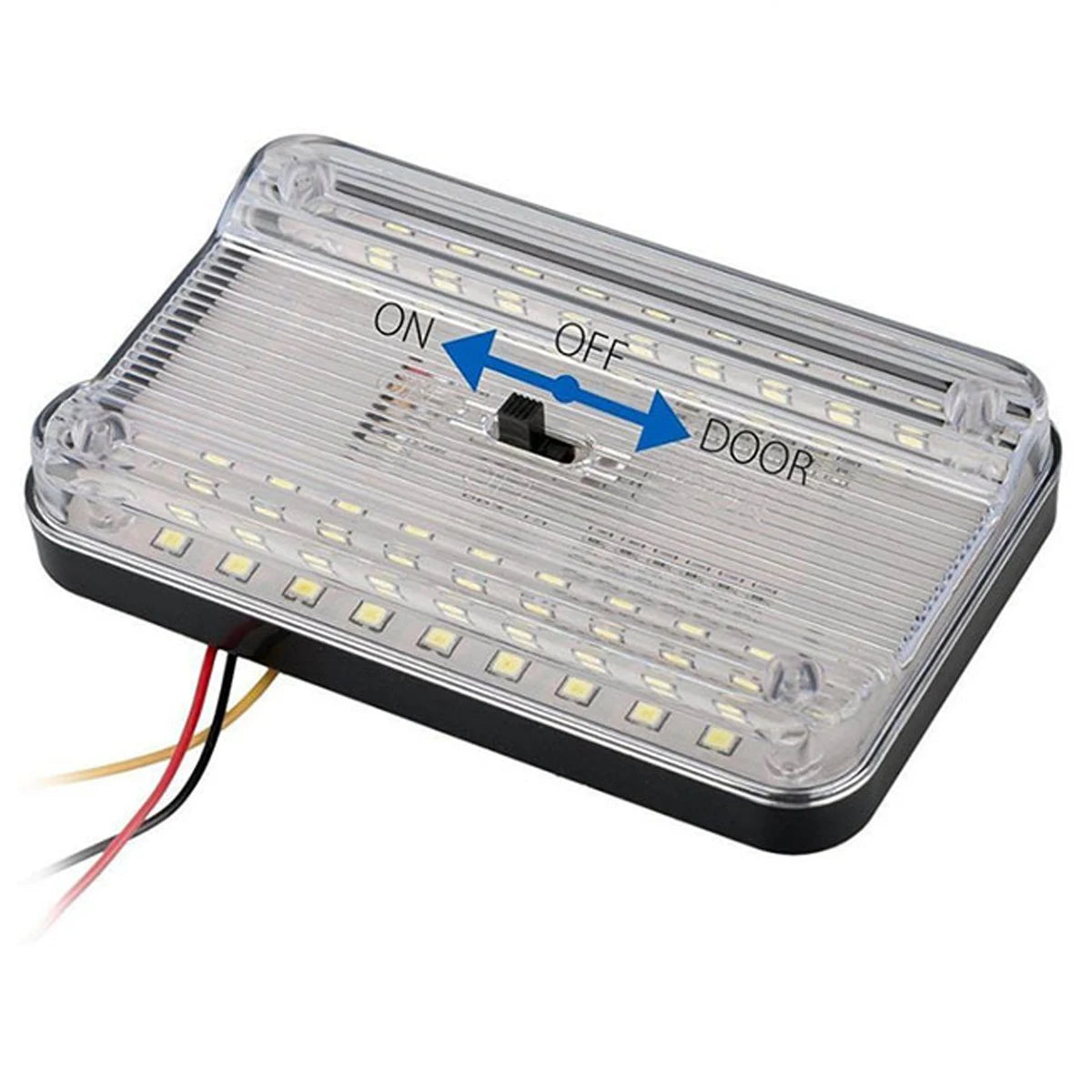Interior Roof 12V Bulbs White Ceiling Lighting Reading Switch