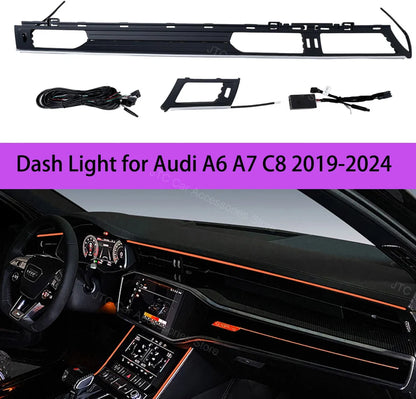 For Audi A6 A7 C8 2019-2024 Dash Ambient Audi A6 A7 Dashboard