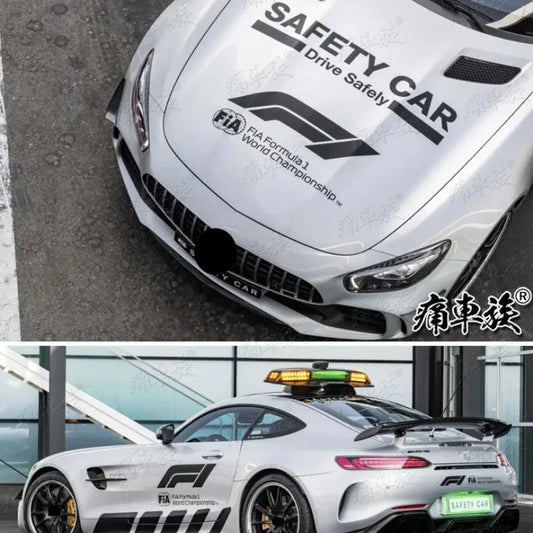 For Mercedes Gtr Body Modification Racing Stickers Body Painting