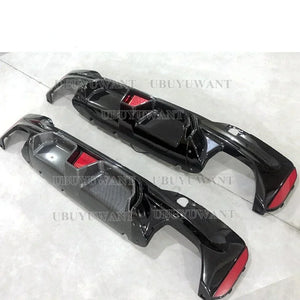 For BMW G30 G38 5 Series 2017 2018 2019 2020 2021 Black Rear