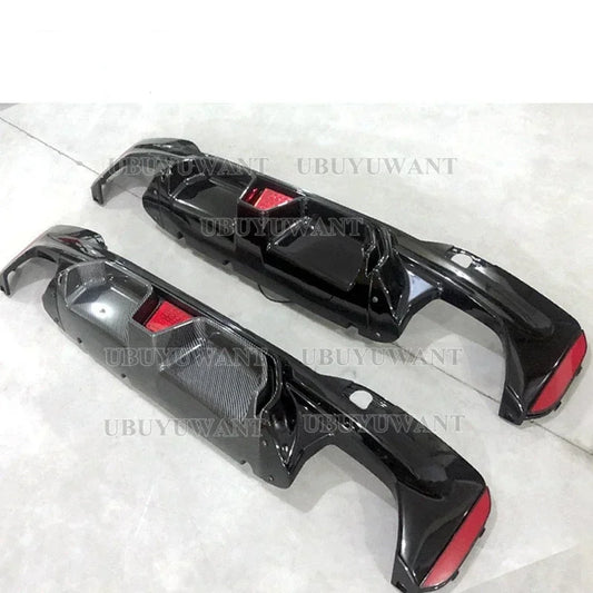 For BMW G30 G38 5 Series 2017 2018 2019 2020 2021 Black Rear