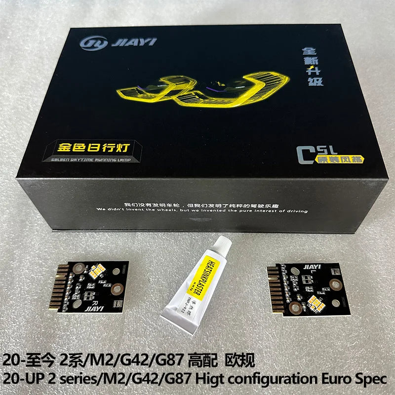 For BMW 2 Series G42 M2 J One G87 M240I Yellow Drl Headlights