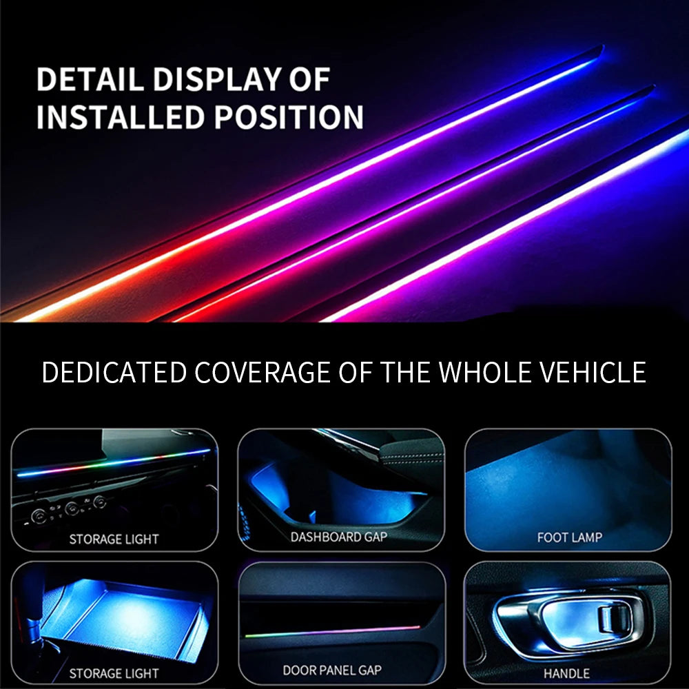 Symphony Ambient Kit In Interior RGB APP Control Acrylic