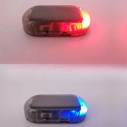 Solar Powered Fake Security Warning Alarm anti-theft Caution