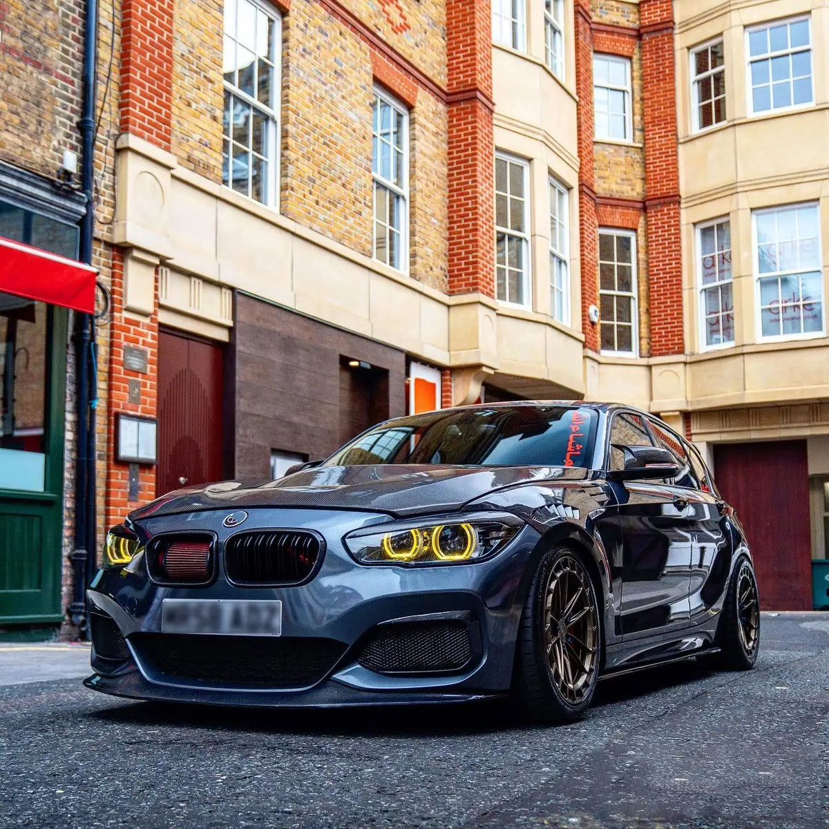 For BMW 1 Series F20 F21 Dual Color Drl Yellow Strobe White