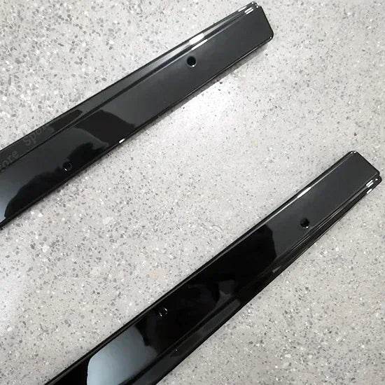 For BMW 5 Series G30 G31 Gloss Black Rear Bumper Side Spoiler