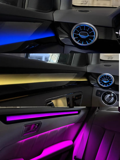 For Mercedes-Benz W212 2010-2015 Ambient Interior Atmosphere