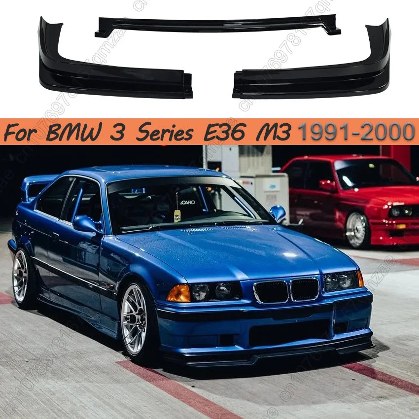 For BMW 3 Series E36 1991-2000 Front Lip Splitter Cover Piece