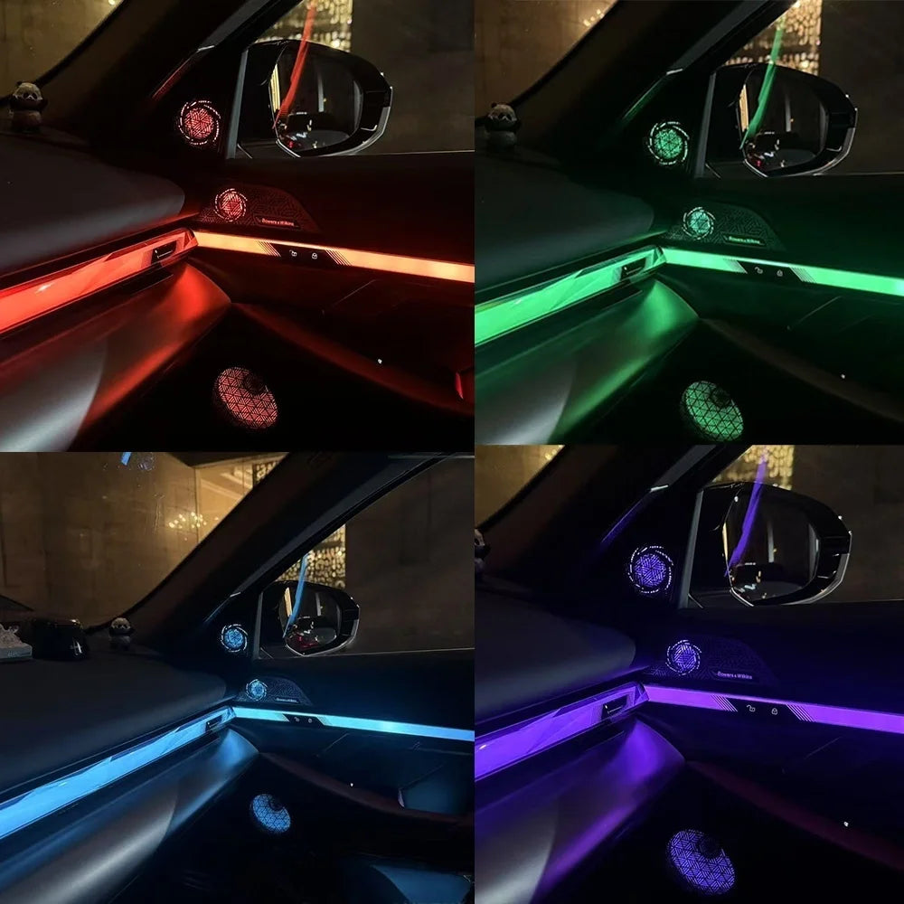For BMW 5 Series G60 G60 RGB Color Streamer 2023 Speaker Cover