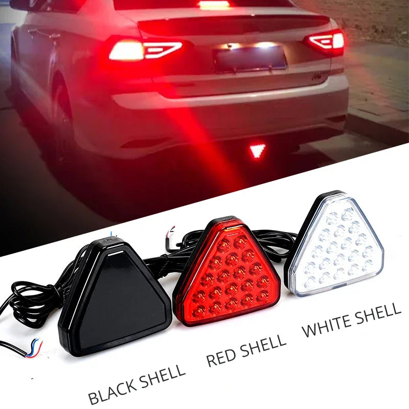 For Jdm Bba 19LED Brake Signal F1 Triangle Sport Rear Third Tail