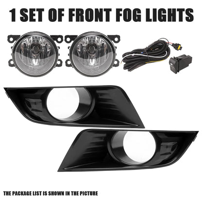 For Ford Ranger Front Bumper Fog Upgrade Kit 2015-2018