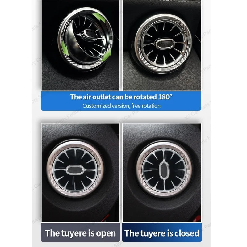 For Mercedes-Benz W177 W118 A-class Cla Air Vent 2019-2025 APP