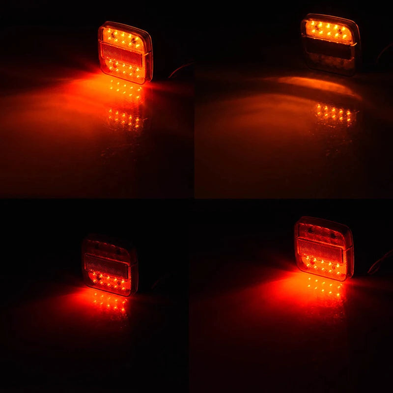 For Trailer Caravans 1PC 20LED 12V Waterproof Durable Truck Rear