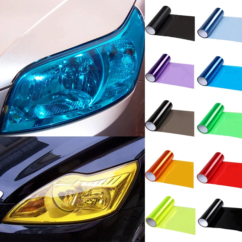 Film Headlight Sticker Taillight Fog Vinyl Rear Tinting Exterior