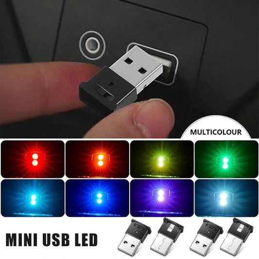 MINI USB Atmosphere RGB Ambient Lighting Night Portable Colorful
