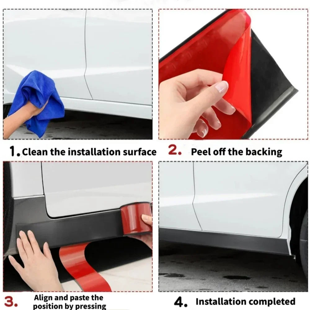 Door Protector Bumper Strip self-adhesive scratch-resistant Tape