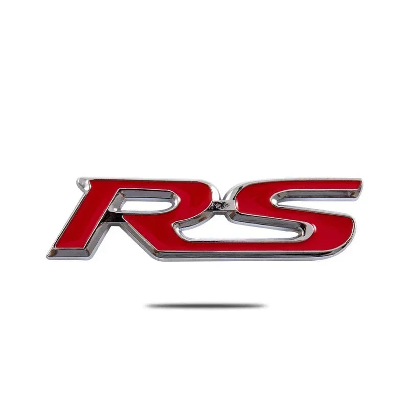 Metal Grille Rs Modified Emblem Personalized Body Sticker