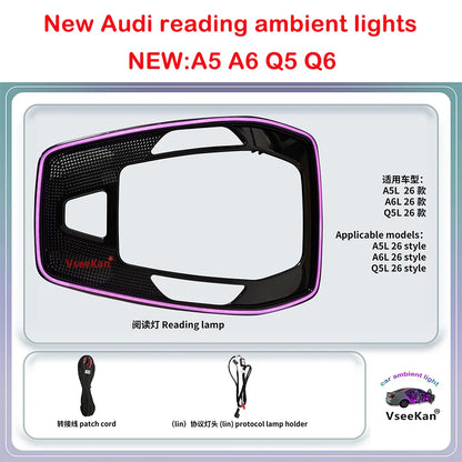 For Audi Reading Light Ambient Lighting A5 A6 SQ5 Q5 Q6