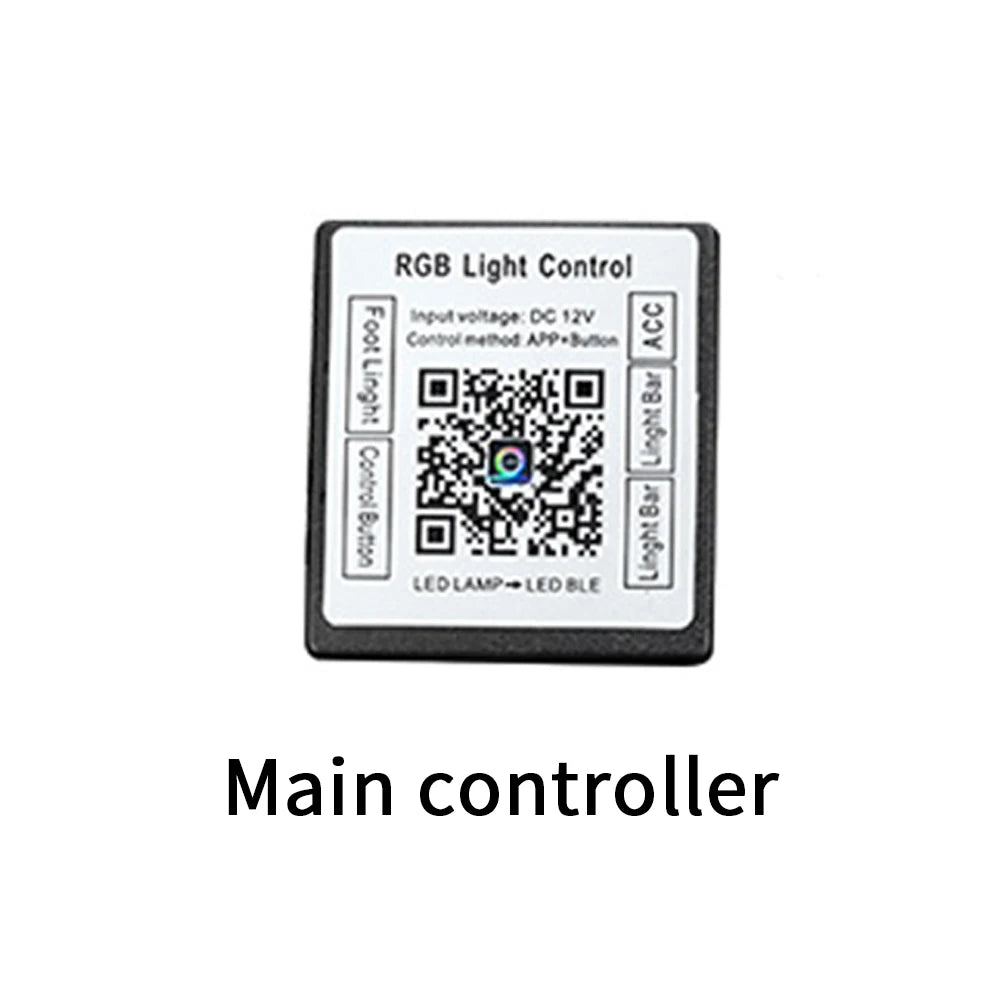 RGB APP Ambient Wire Strip Door Storage Footlight Main