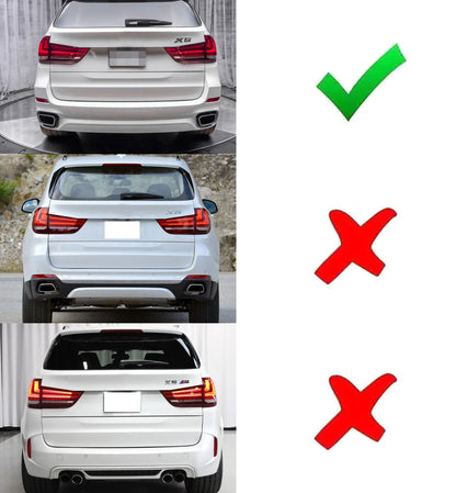 For BMW X5 M-Sport F15 F85 2PCS 2013 2014 2015 Rear Bumper Brake