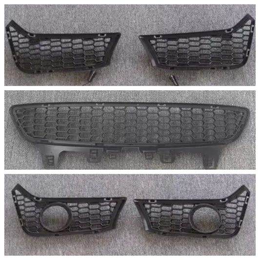 For BMW 3 Series F30 F35 Front Fog Frame Convert M3 Bumper Net